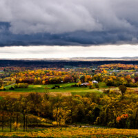Autumn view of Loudoun Valley from the Blue Ridge Autumn view of Loudoun Valley from the Blue Ridge